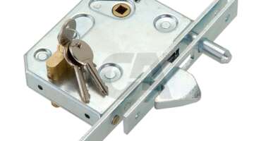 Hook Lock with Counterplate and Cylinder